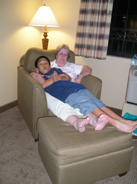 Andrew and Grandma